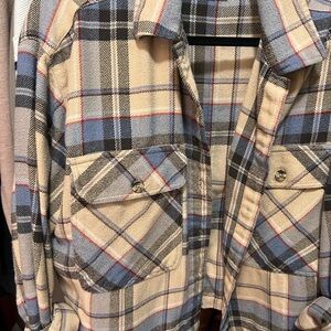 Brixton Plaid Button-Up